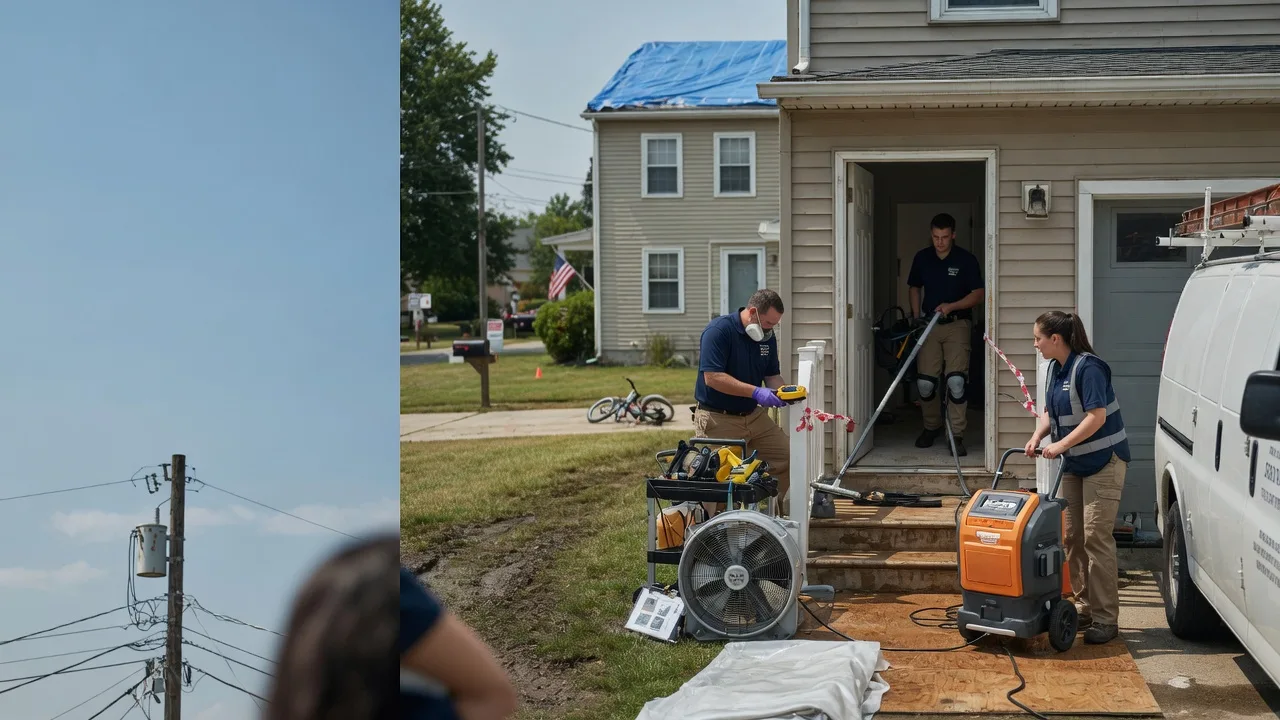 Water Damage Repair in Strandburg, SD near me